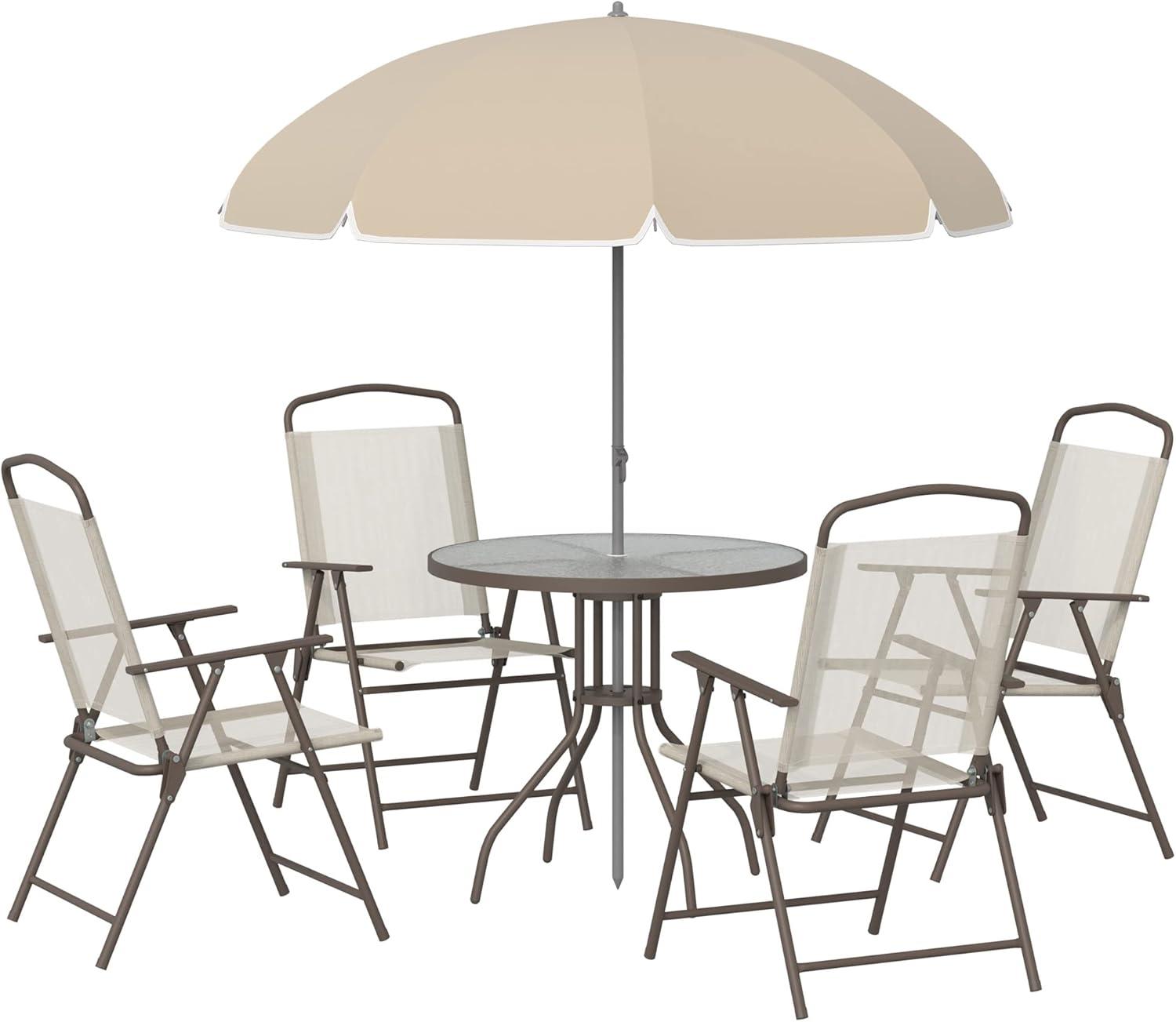Gather 'Round: Stylish Comfort with Our 6-Piece Patio Set