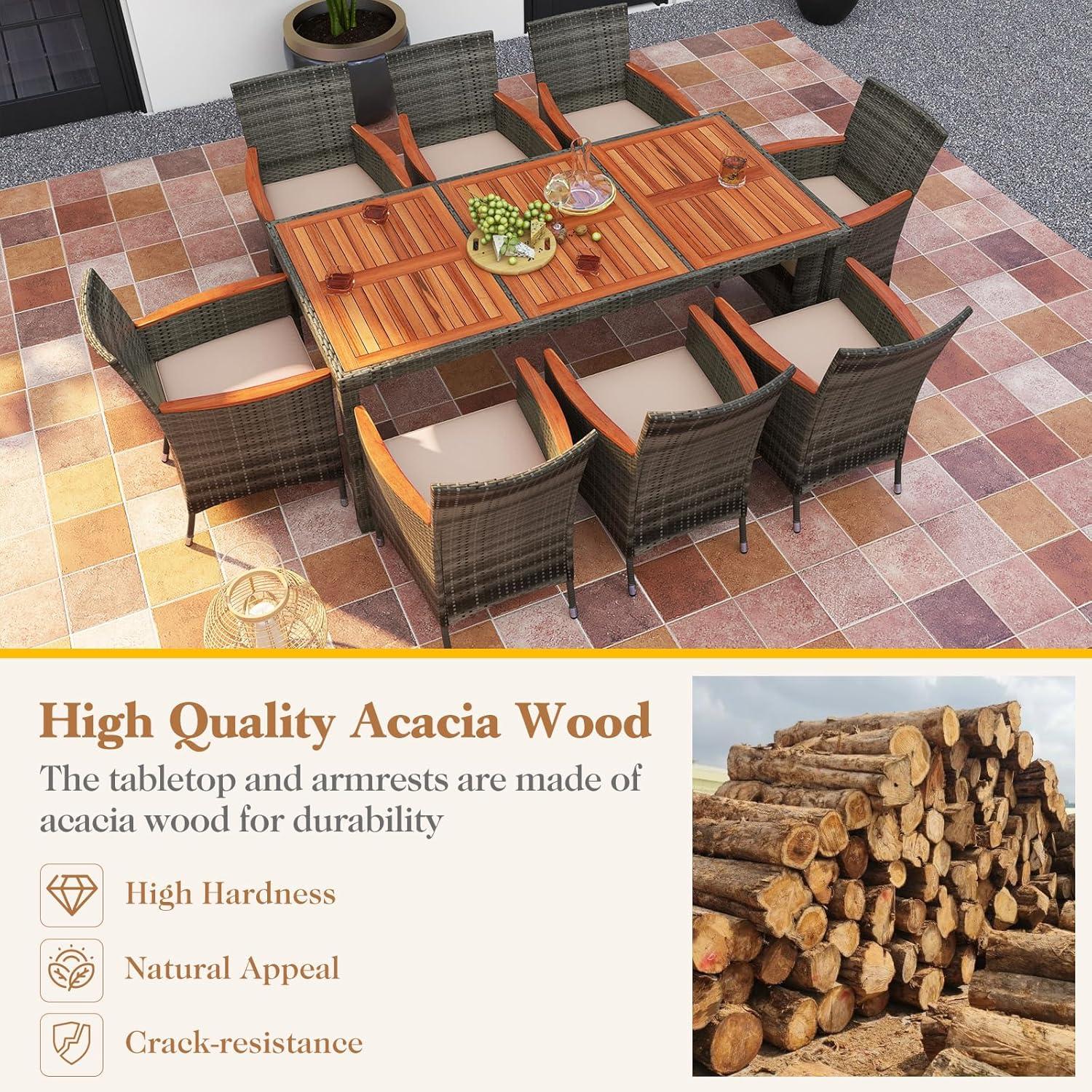 Gather Together: spacious⁤ & Stylish Patio ⁣Dining Set Review