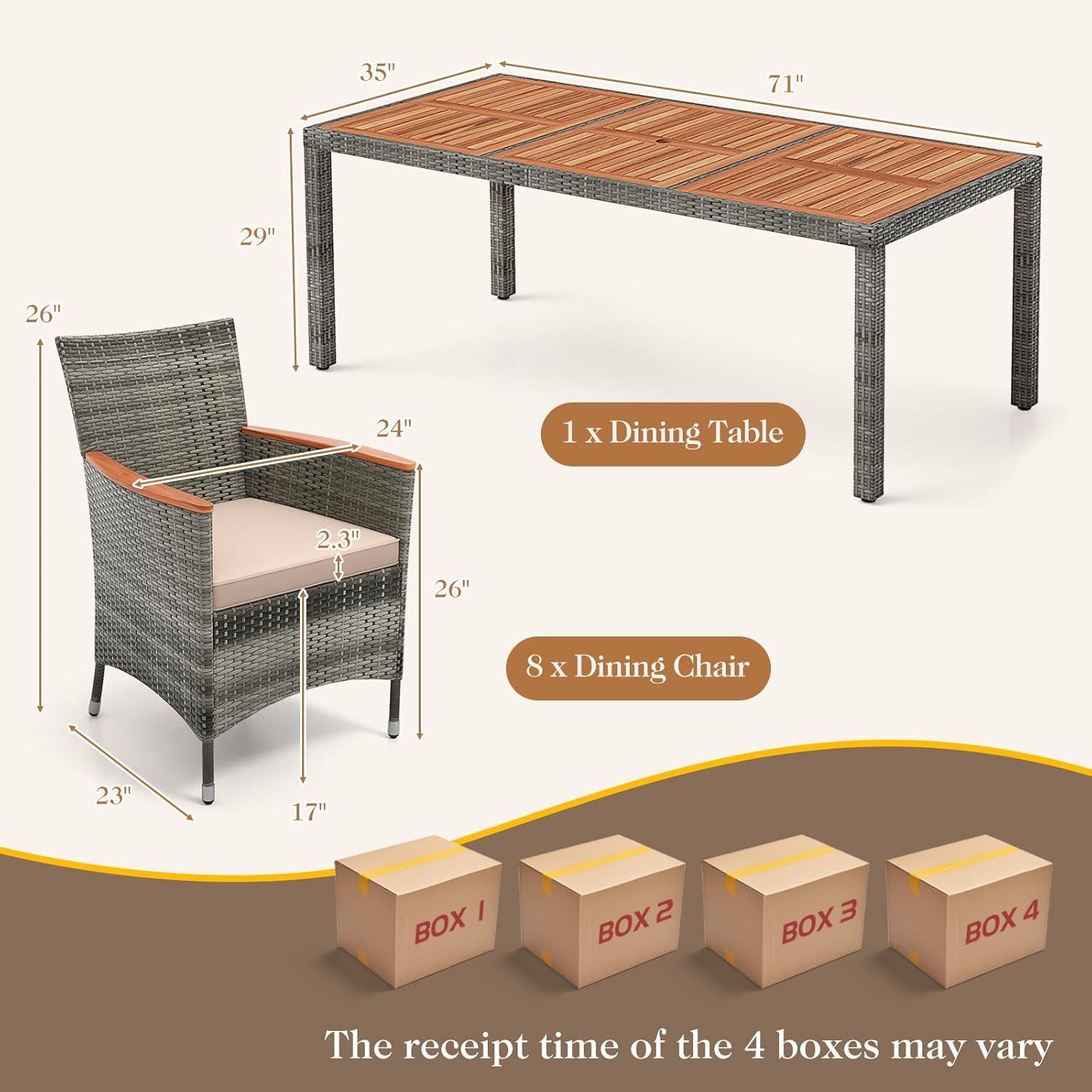 Gather Together: Spacious & stylish Patio Dining Set Review