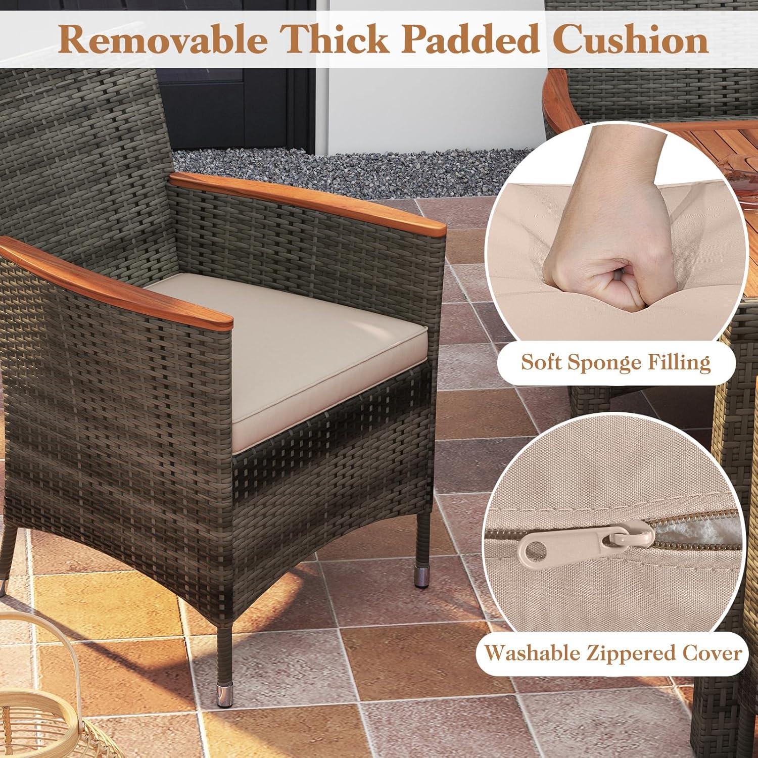 Gather Together:⁢ Spacious & Stylish Patio Dining Set Review