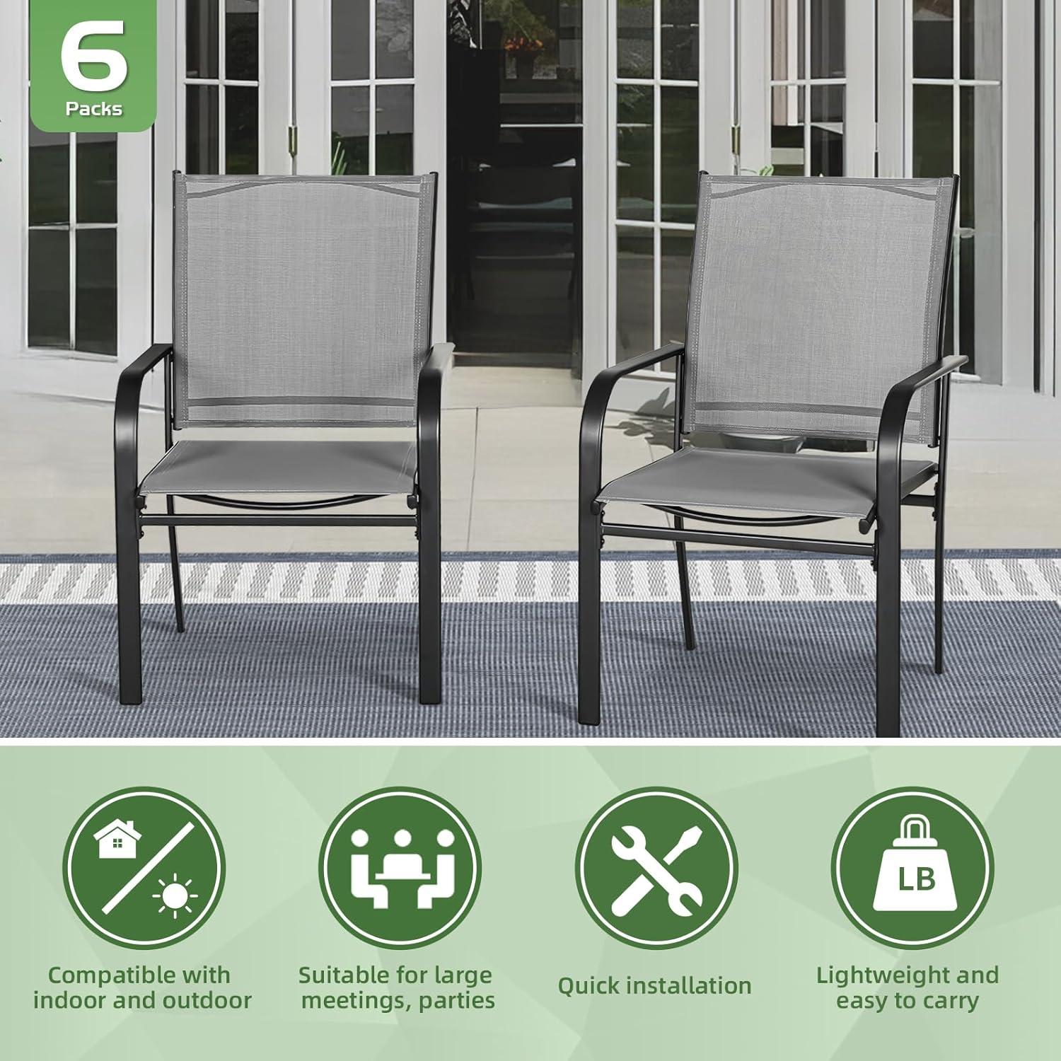 Gathered Comfort: Exploring Incbruce's 7-Piece Patio Dining Set