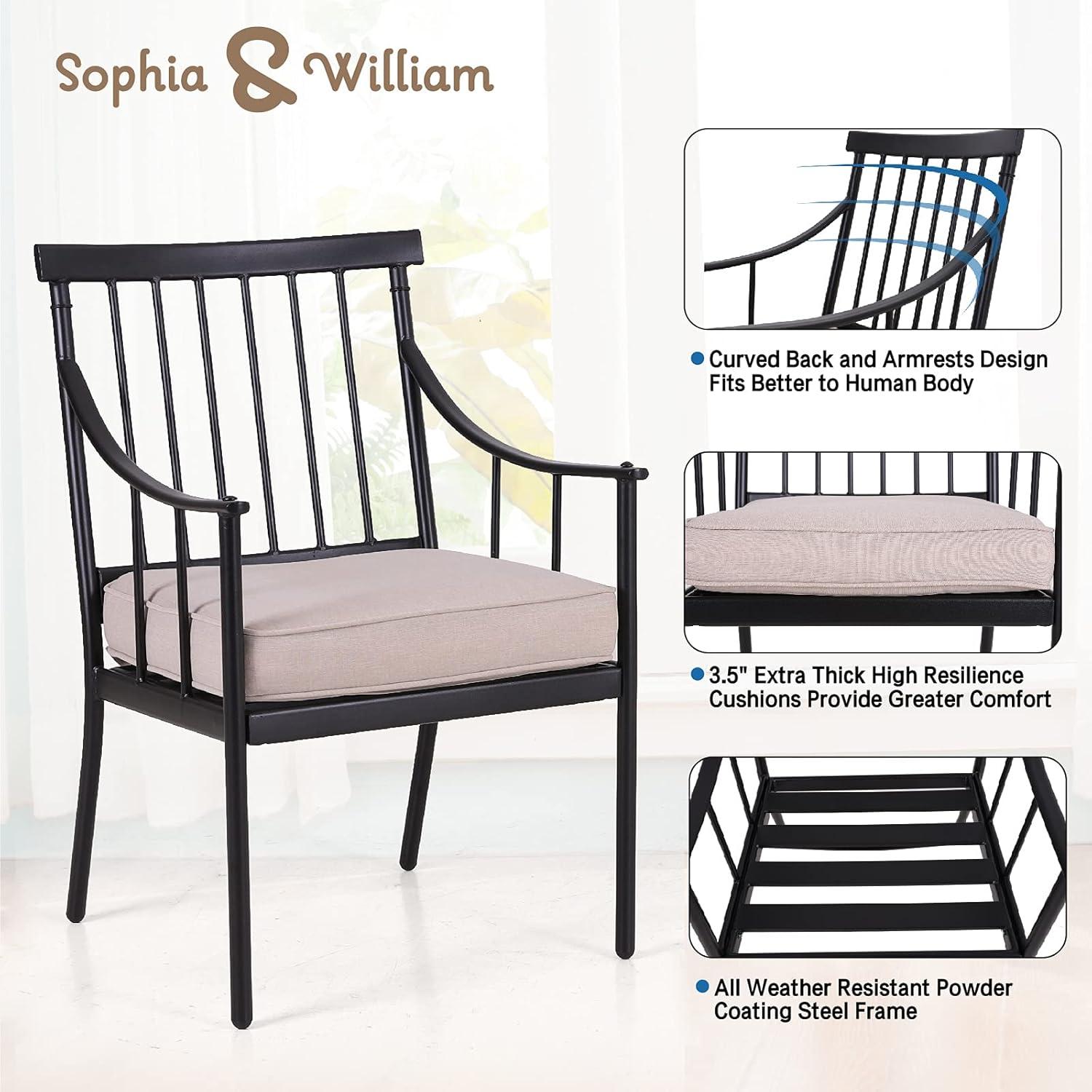 Gathering comfort and Style: Exploring the Sophia & ‍william Patio Set