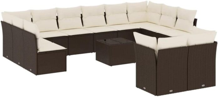 Gathering Comfort And Style Vidaxl 13 Piece Patio Sofa Set Review