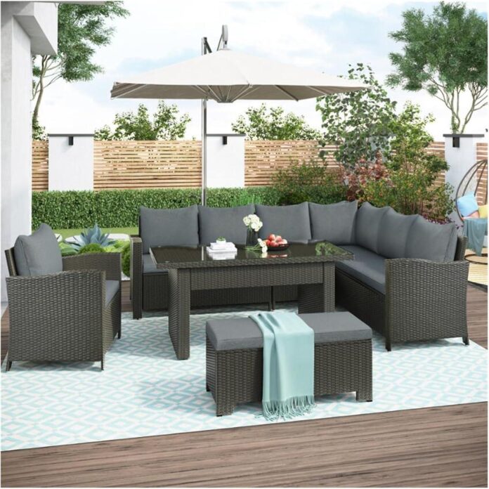 Gathering Comfort Exploring A 6 Piece Wicker Patio Set For Outdoors