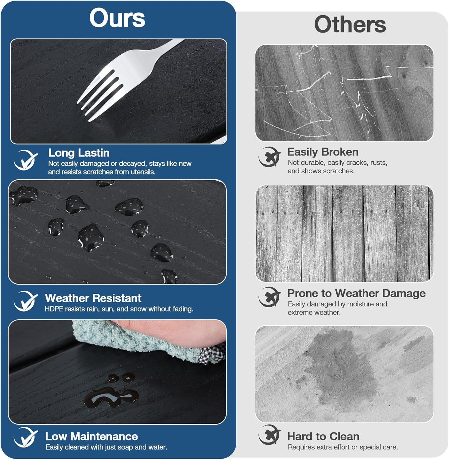 Gathering Outdoors: Discovering MELLCOM's Stylish 3-Piece Patio Set