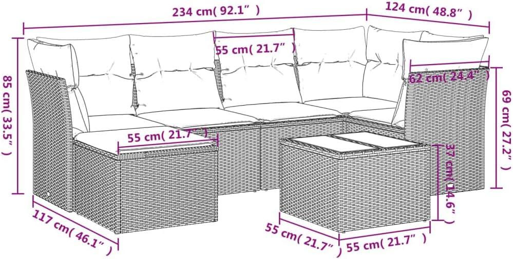 Gatherings Made Simple: Exploring vidaXL's 7-Piece Garden Sofa Set