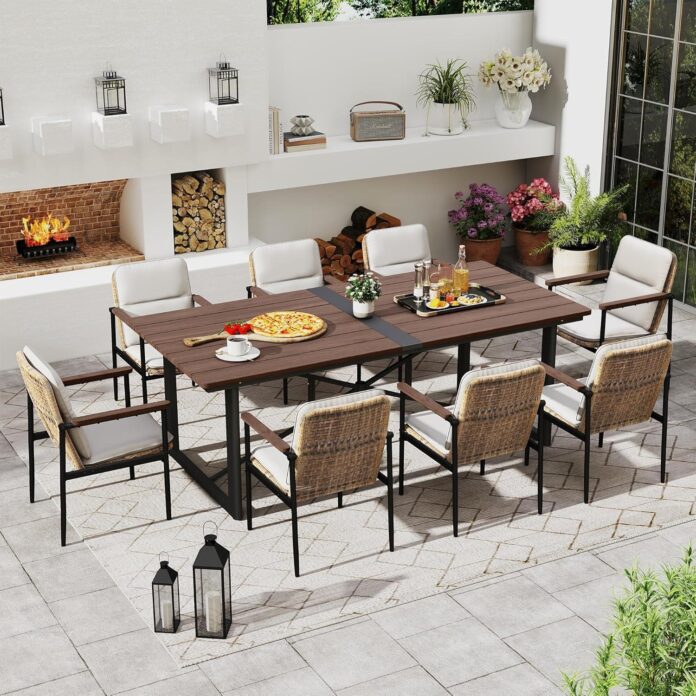 Outdoor Elegance Exploring The Happatio 9 Piece Patio Set Outdoor Elegance Exploring The Happatio 9 Piece Patio Set