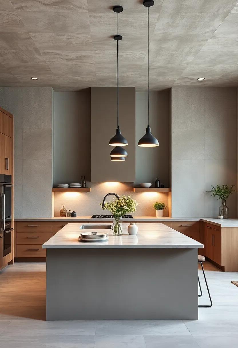 Adjustable Swing Arm⁣ Pendants: Functional and stylish, these ‌pendants allow you to adjust light direction while enhancing contemporary kitchen design