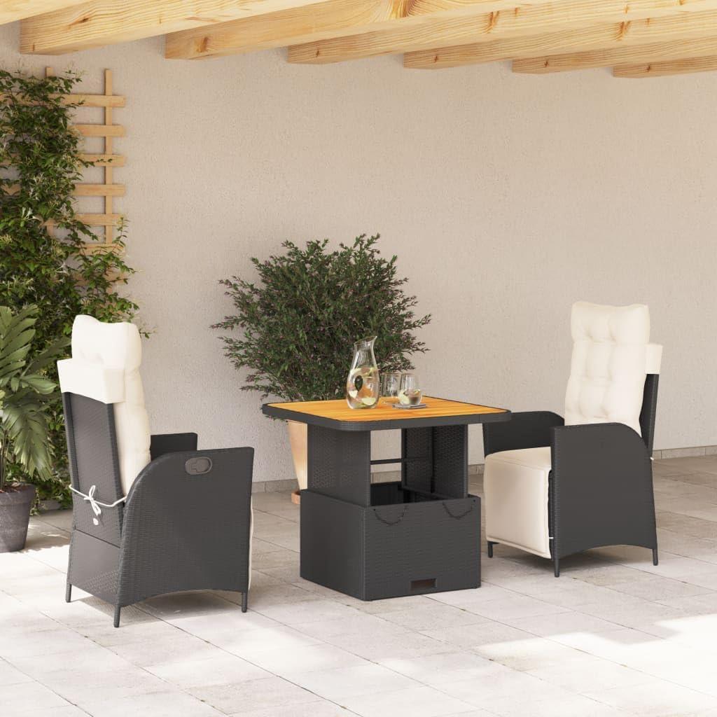 Relax ‍and dine in Style with vidaXL's 3-Piece Patio Set