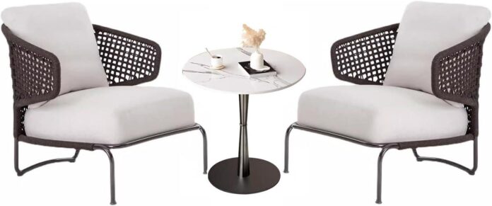 Relaxing Together Exploring A Stylish 3 Piece Patio Set With Marble Table