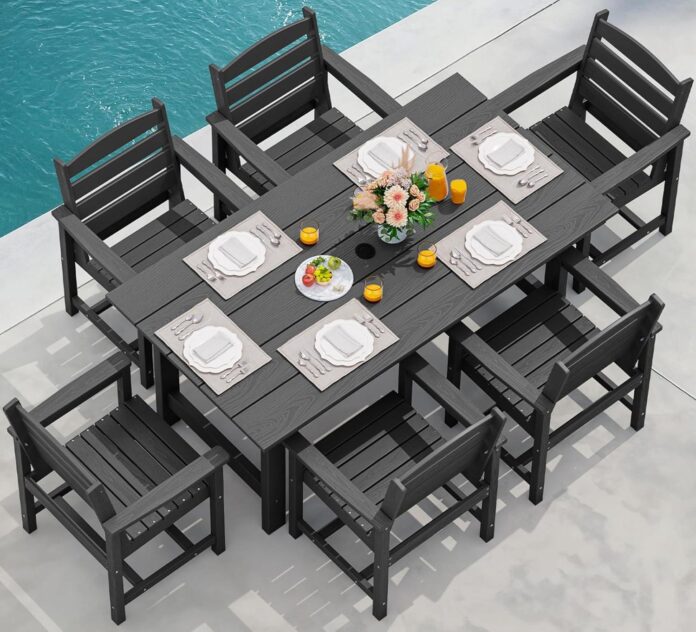 Spacious And Durable Serwall Patio Set Our Outdoor Dining Pick