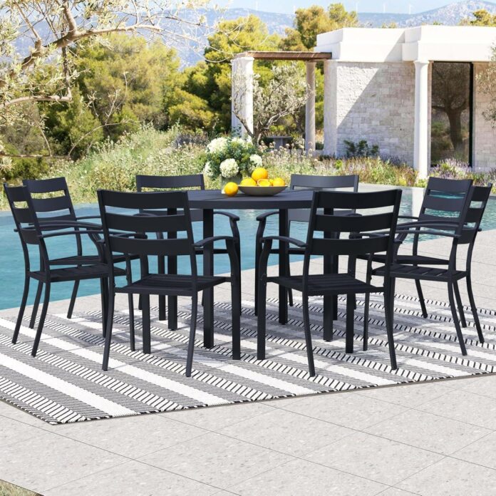 Spacious And Sturdy Exploring The 9 Piece Outdoor Dining Set