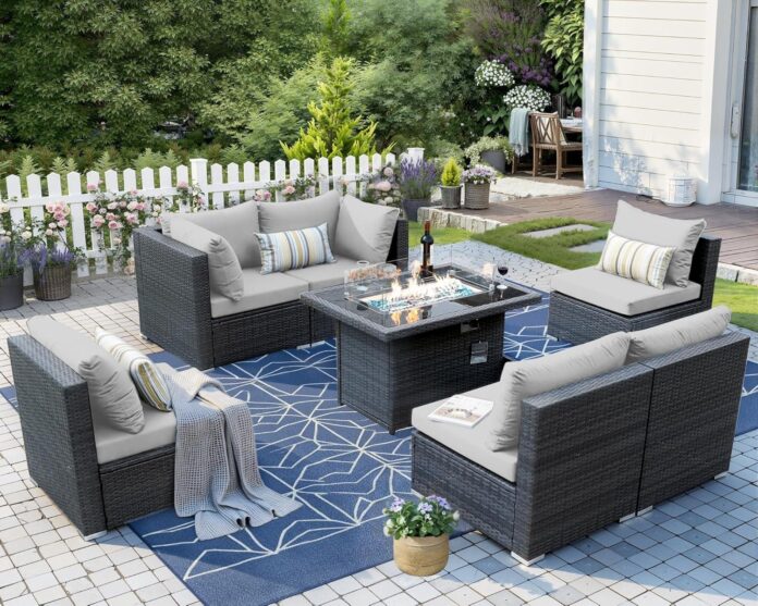 Spacious Comfort Meets Warmth Nicesoul Patio Firepit Set Review