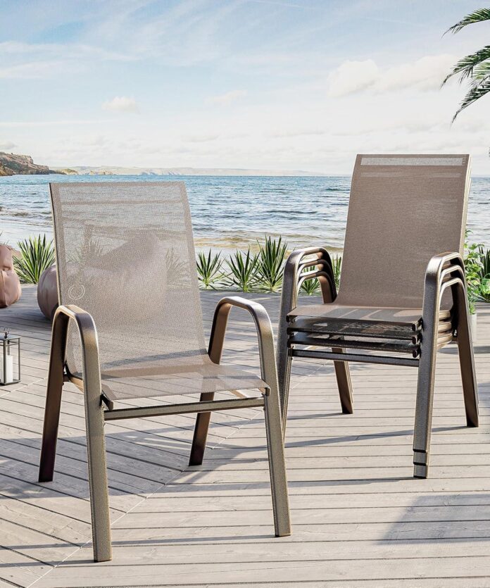 Stackable Patio Chairs That Blend Comfort With Space Saving Style Stackable Patio Chairs That Blend Comfort With Space Saving Style