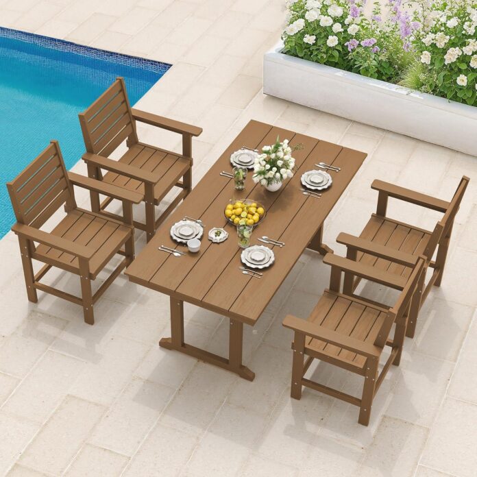 Sturdy Stylish Exploring A Durable 5 Piece Patio Set
