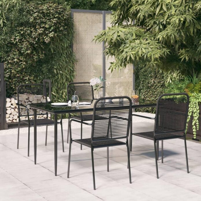 Stylish 5 Piece Patio Set Durable Comfort For Outdoor Dining Stylish 5 Piece Patio Set Durable Comfort For Outdoor Dining