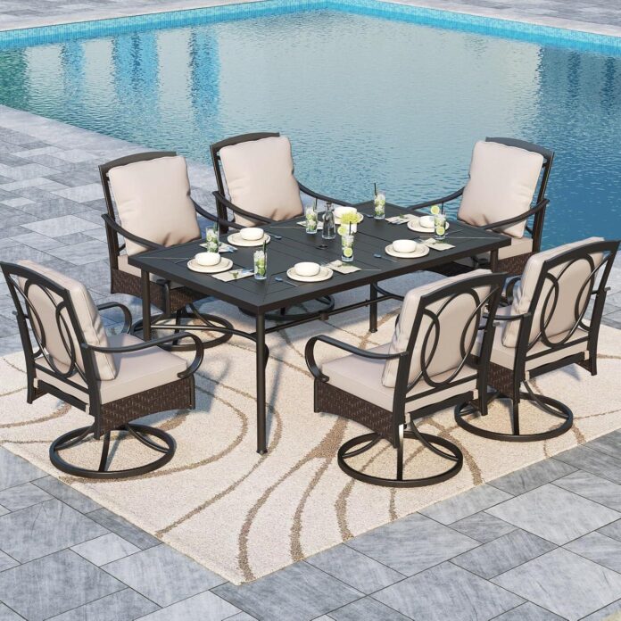 Stylish Comfort Meets Durability In Patio Dining Set Review