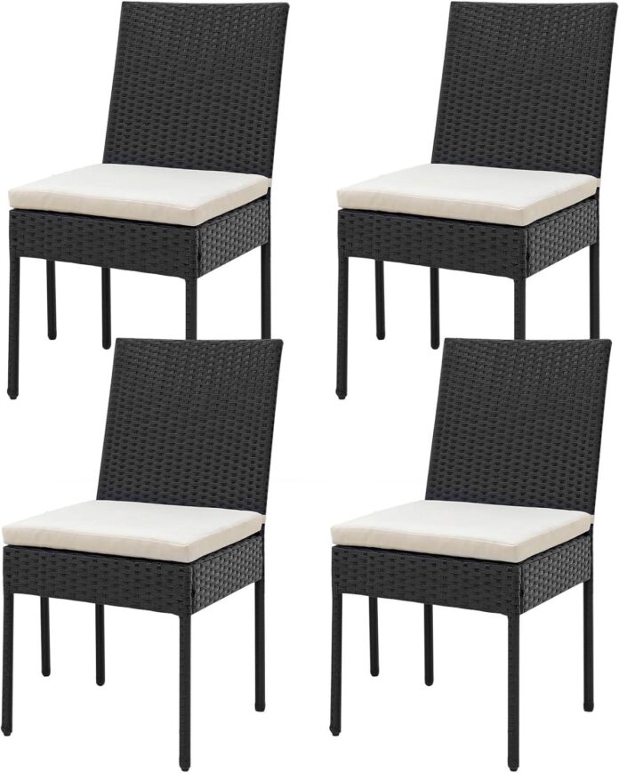 Tangkula Wicker Patio Chairs Comfort And Strength For Outdoors