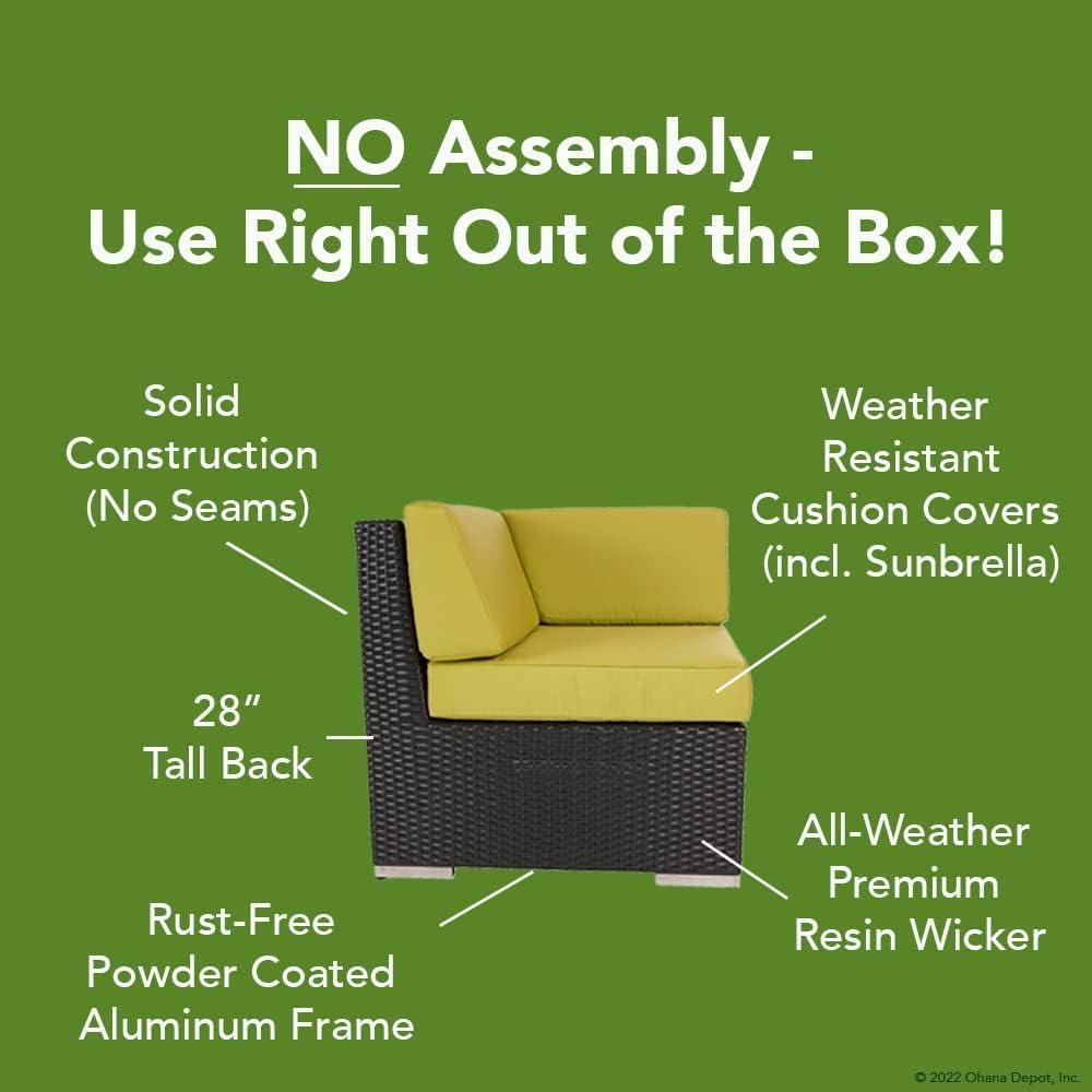 Transforming Our Patio with Ohana's No-Assembly Wicker Set