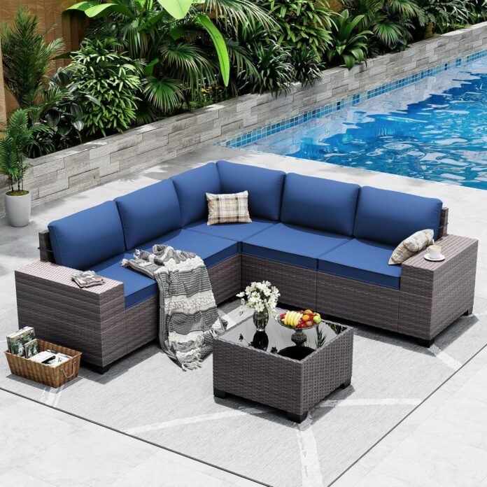 Transforming Outdoor Living Spacious Stylish And Weather Ready Patio Set