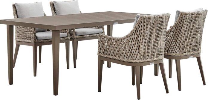 Transforming Outdoor Spaces Exploring The Silvana 5 Piece Patio Set