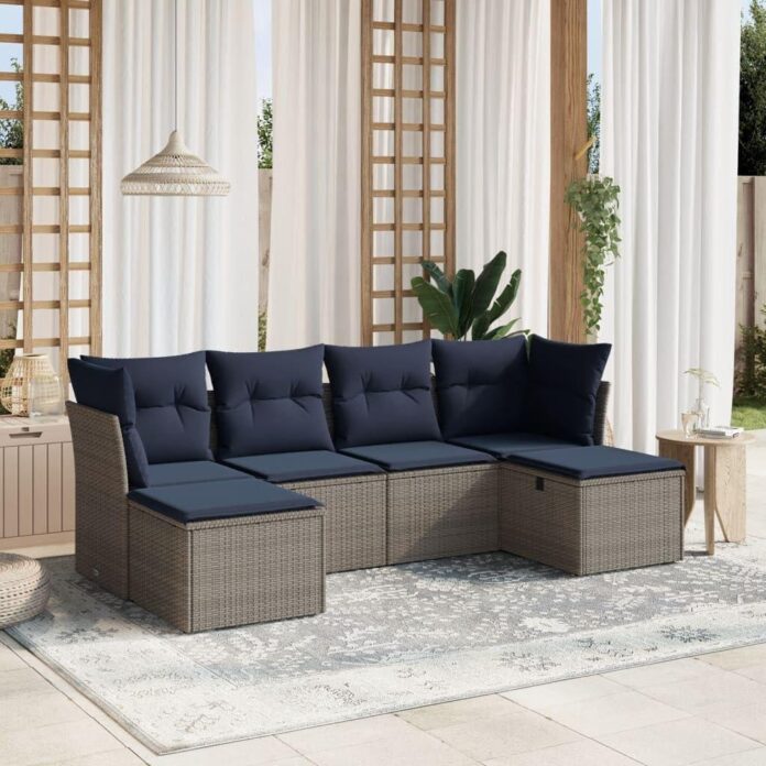 Transforming Outdoor Spaces With A Versatile 6 Piece Patio Sofa Set