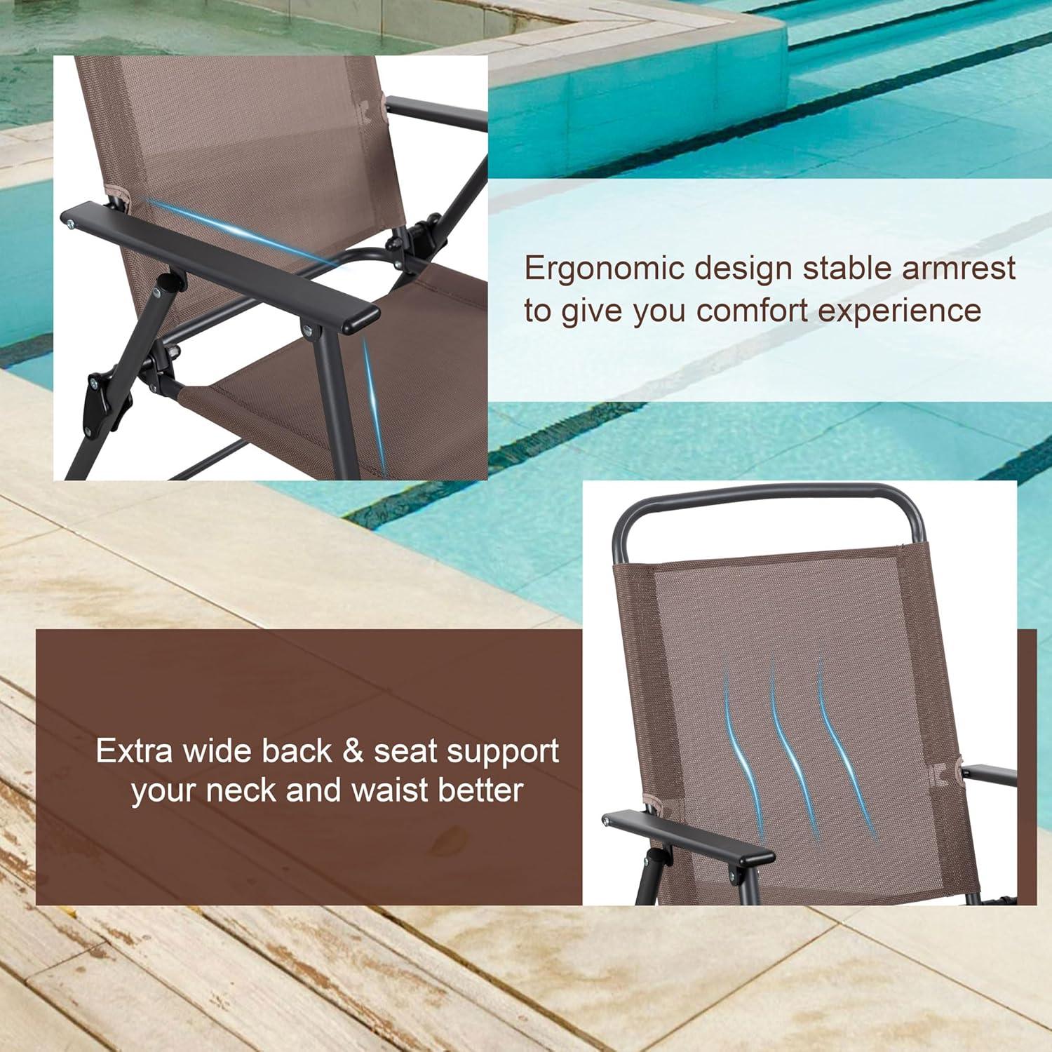 Transforming outdoor Spaces with Vongrasig's Folding Patio chairs