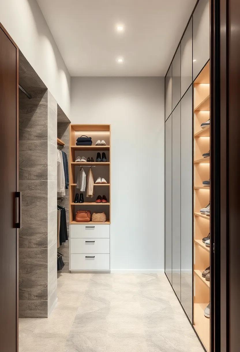 Corner Shoe shelves: ⁣Implement custom corner shelves angled to ⁤fit⁢ shoe ‌widths, making use⁢ of otherwise hard-to-fill spaces