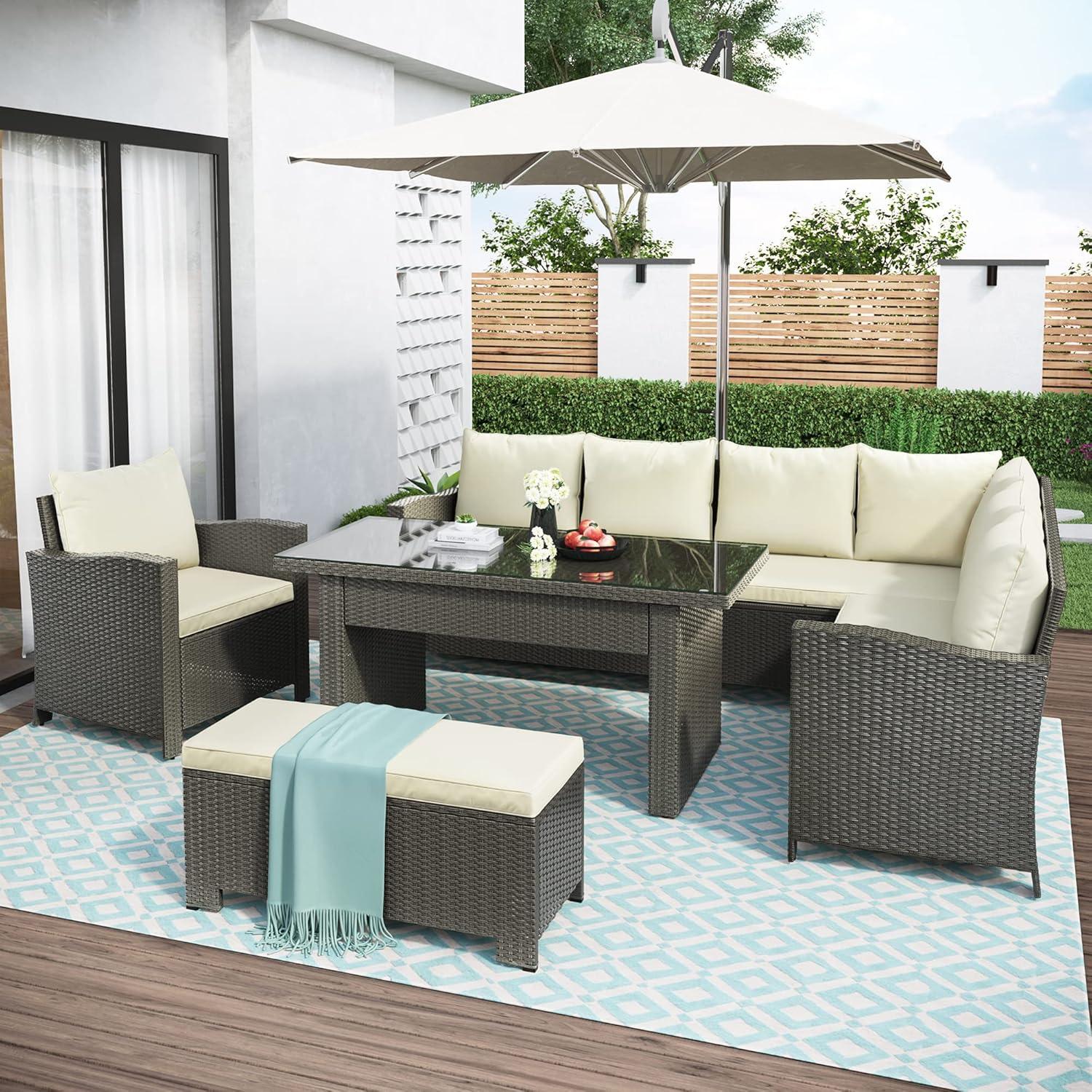A Lasting Outdoor Haven: Exploring ​a⁢ 6-Piece‍ Patio Set's Comfort