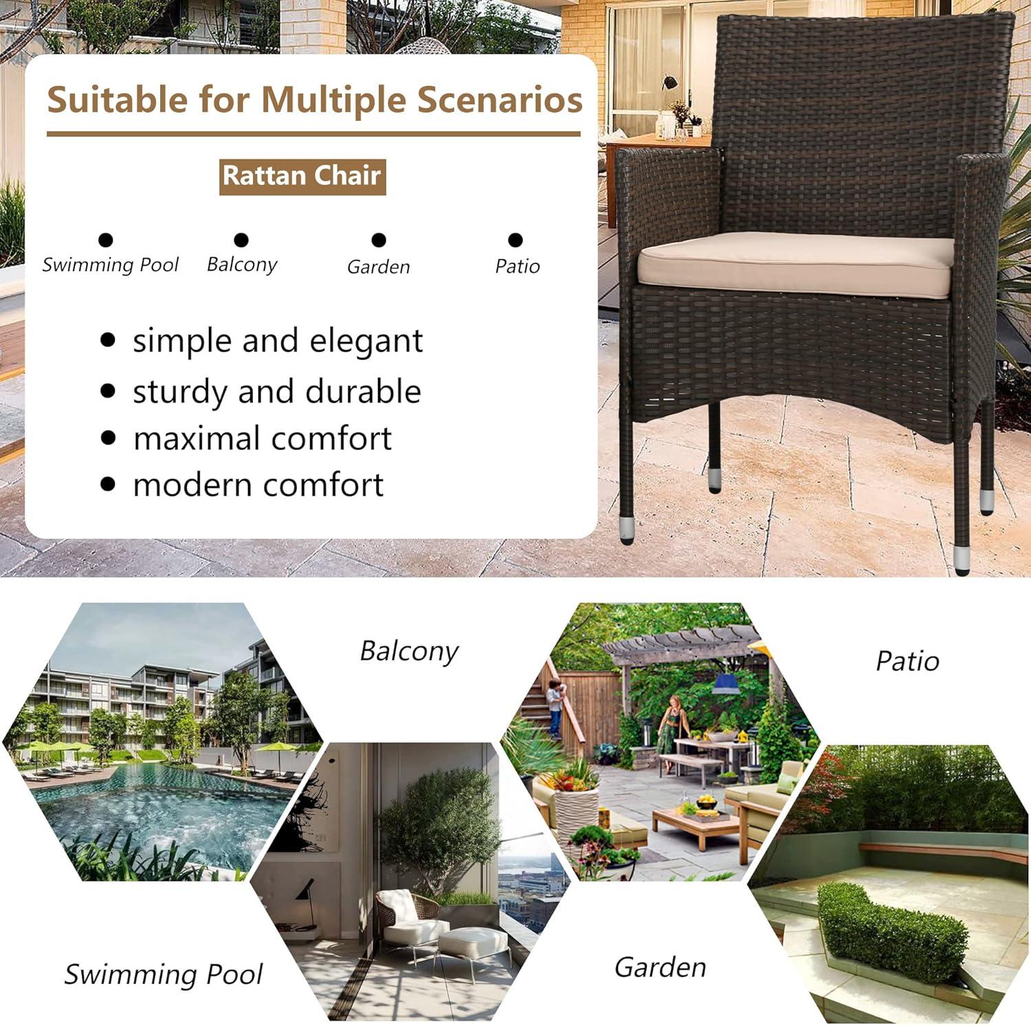 A Stylish & Durable Patio Bistro Set Perfect for relaxing Outdoors