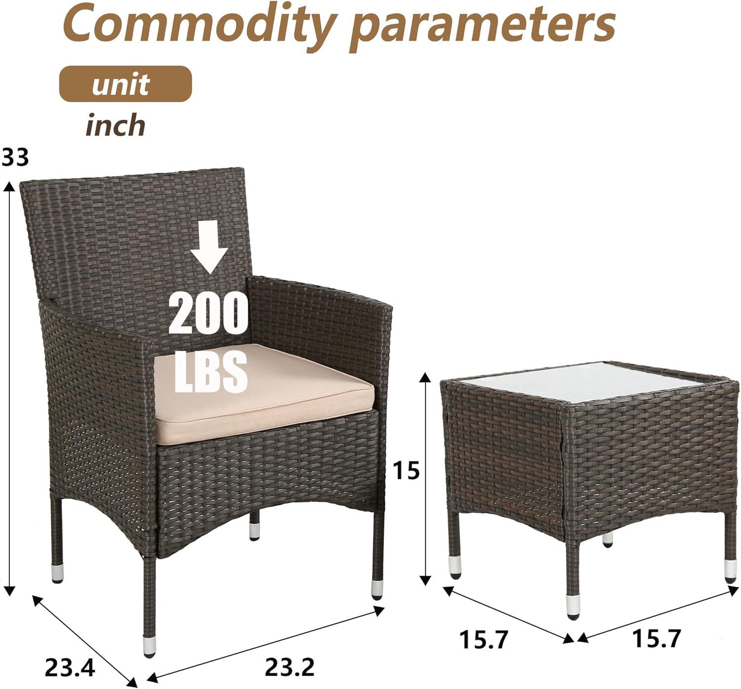 A Stylish & Durable Patio Bistro Set Perfect for Relaxing Outdoors