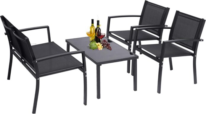 Anwick 4 Piece Patio Set Stylish Comfort For Every Outdoor Space