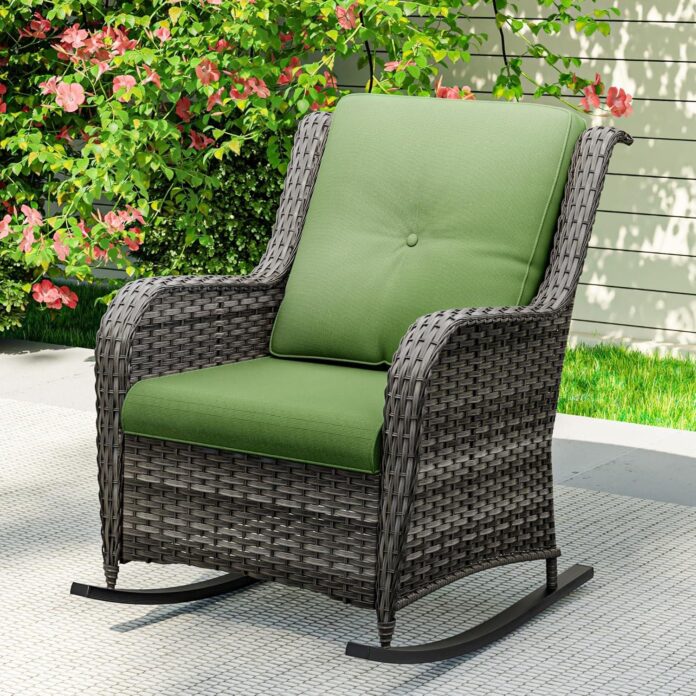 Balanced Comfort And Style A Closer Look At The Outdoor Rocking Chair