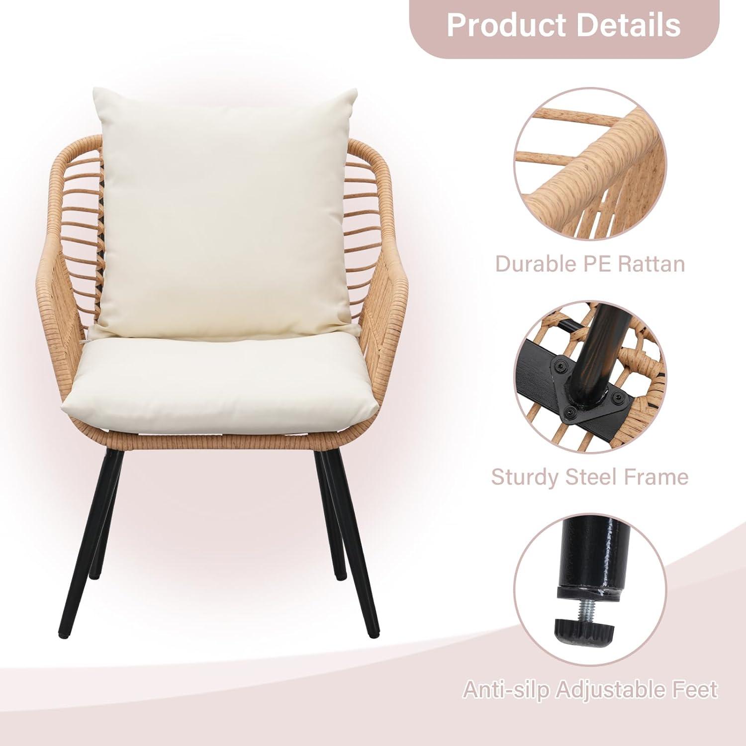 Cozy & Stylish Outdoor Bistro Set: Our Balanced Perspective