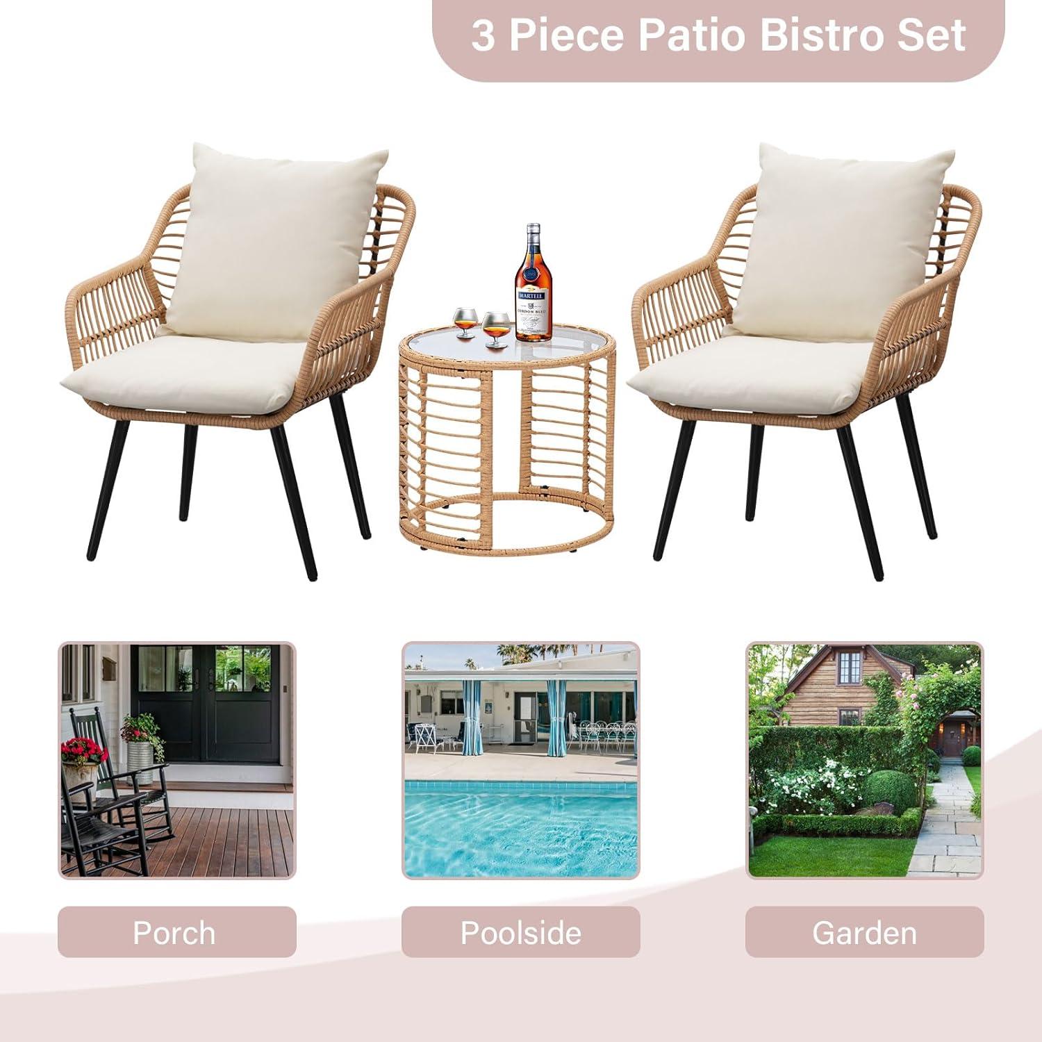 Cozy & stylish Outdoor Bistro Set: Our Balanced Perspective