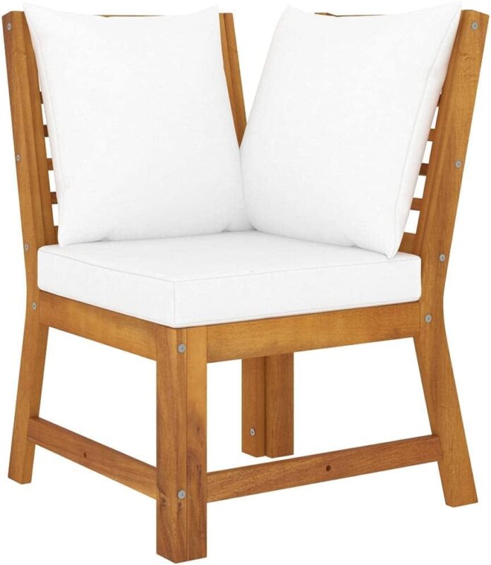 Crafting Comfort Exploring A Stylish Acacia Wood Sectional Sofa