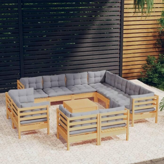 Crafting Cozy Outdoor Moments With A Versatile Pinewood Lounge Set
