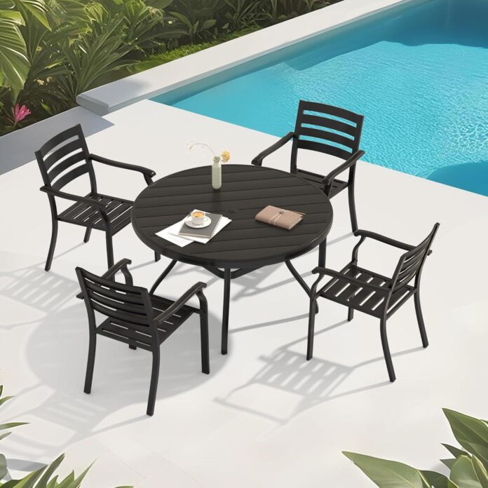Creating Cozy Outdoor Moments With A Sleek 5 Piece Patio Set Creating Cozy Outdoor Moments With A Sleek 5 Piece Patio Set