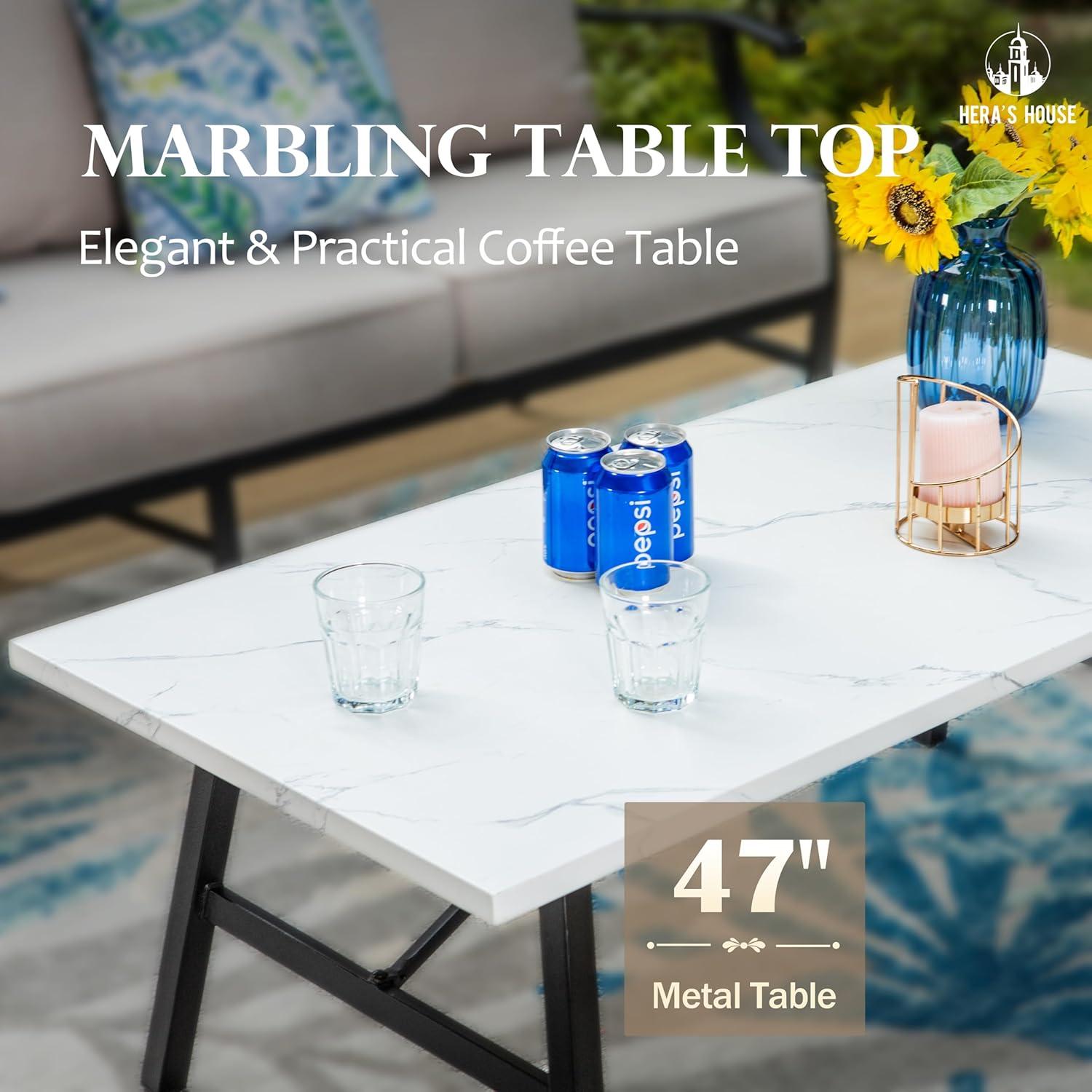 Creating Cozy Outdoor Moments with HERA'S HOUSE patio Set