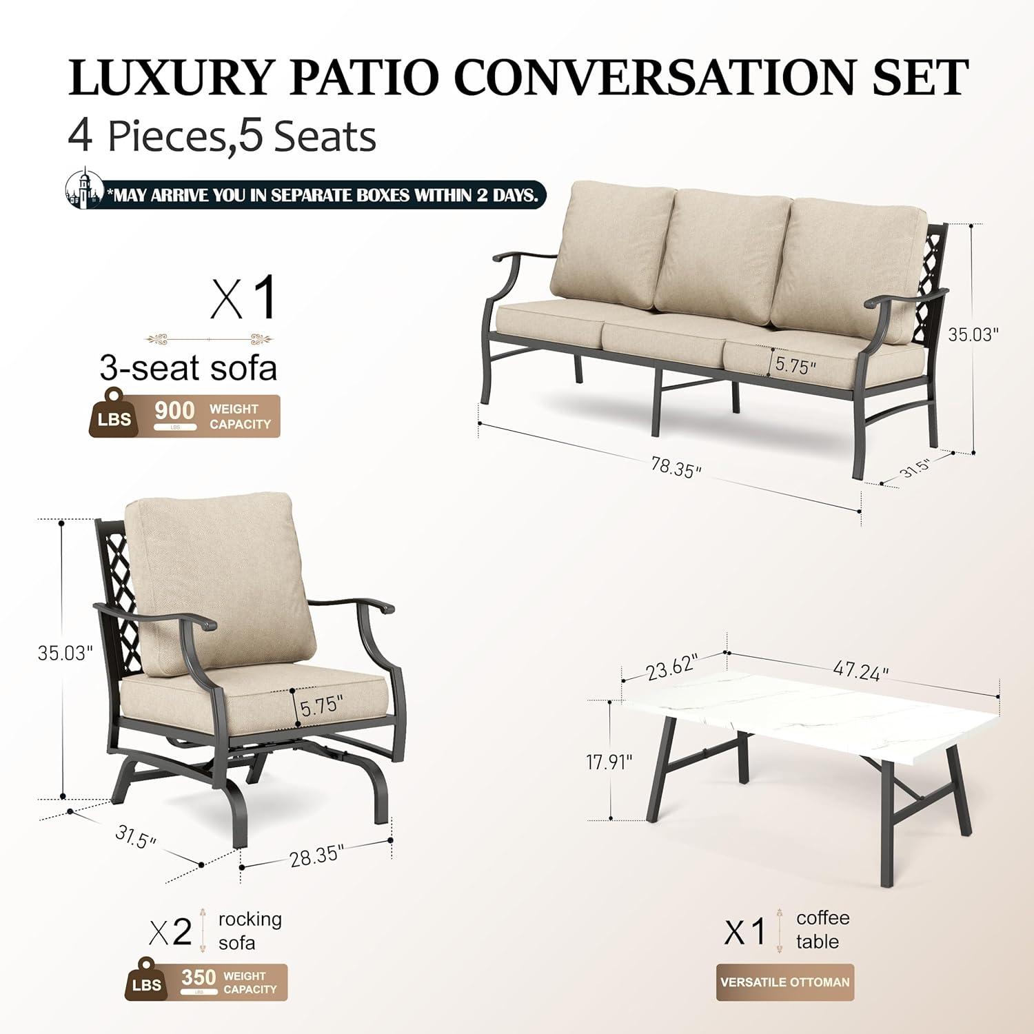 Creating Cozy Outdoor Moments with HERA'S HOUSE Patio Set