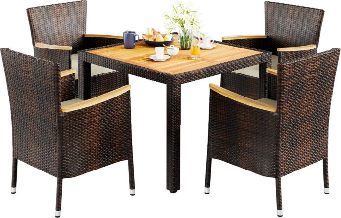 Creating Cozy Outdoor Moments With The Sunlei 5 Piece Patio Set