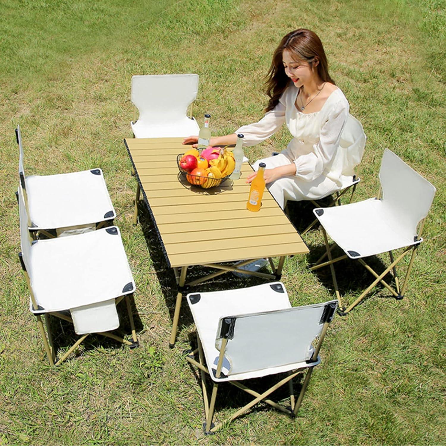 Effortless Comfort with a Sturdy Folding Table & Chair Set