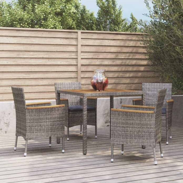 Elevate Outdoor Dining With A Stylish 5 Piece Patio Set Elevate Outdoor Dining With A Stylish 5 Piece Patio Set