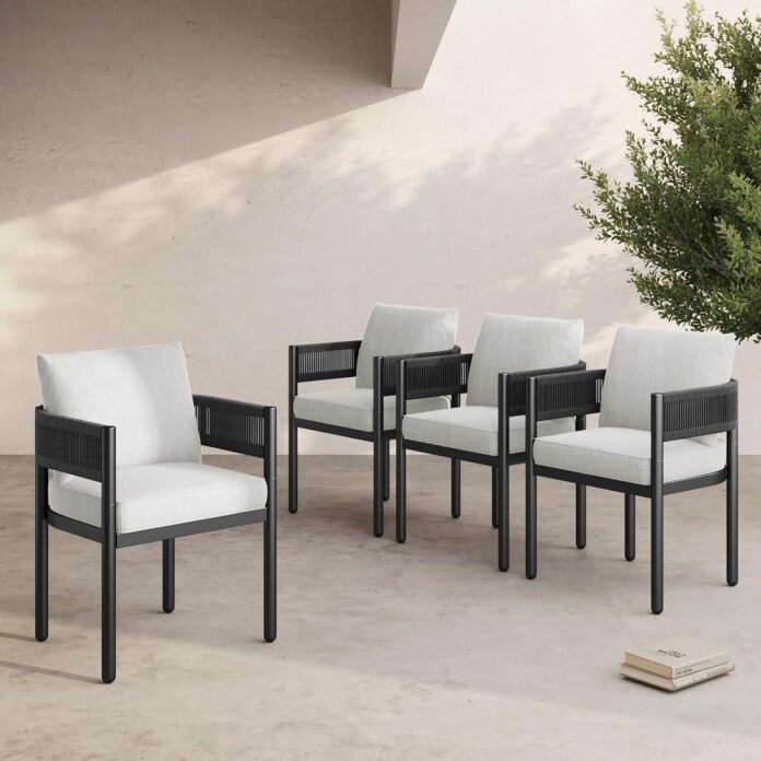 Elevate Outdoor Dining With Stylish Durable Patio Chairs Set