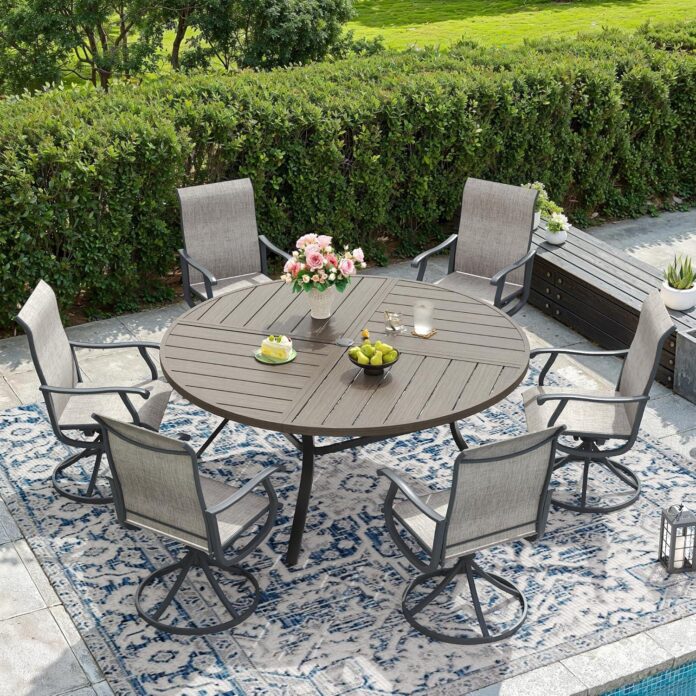 Elevate Outdoor Dining With This Stylish And Comfortable Set