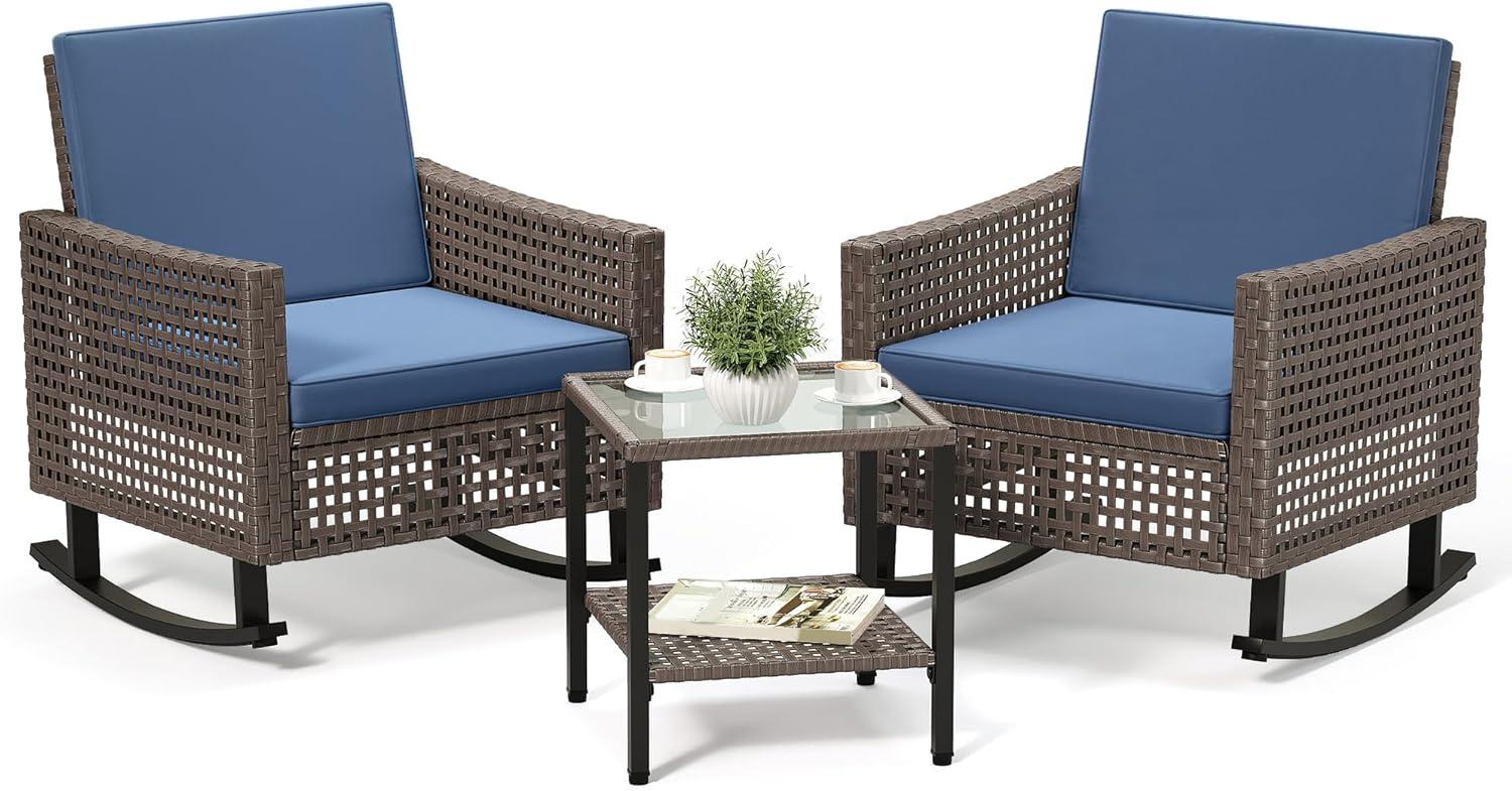 Elevate Outdoor Relaxation with YITAHOME's⁢ Rocking Patio Set