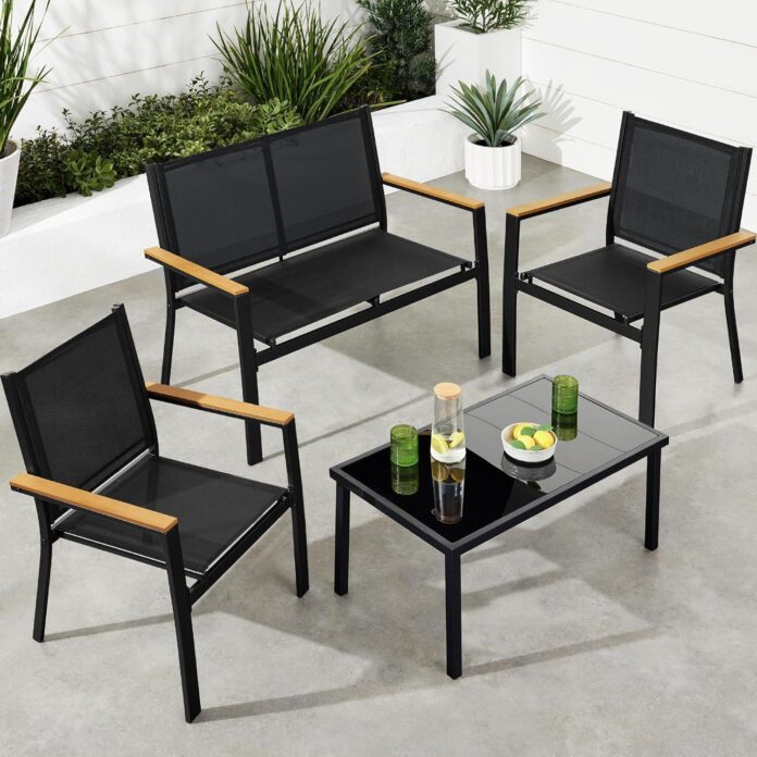 Enjoying Outdoor Comfort With Best Choice 4 Piece Patio Set Enjoying Outdoor Comfort With Best Choice 4 Piece Patio Set