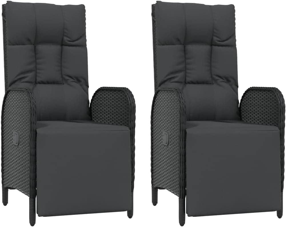 Enjoying Outdoor meals with vidaXL's Stylish 5-Piece Patio Set