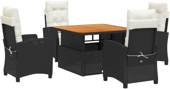 Exploring Comfort And Style With Vidaxl 5 Piece Patio Set