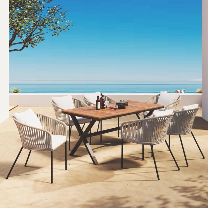 Gather Around Comfort And Style A 7 Piece Patio Dining Set Review Gather Around Comfort And Style A 7 Piece Patio Dining Set Review